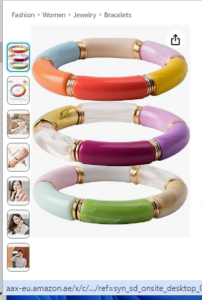 Bangles Bracelet, Bamboo Tube
